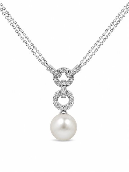 Collana Recarlo Donna in Oro Perla 0.85 Ct ZT137/B - ZT137/B